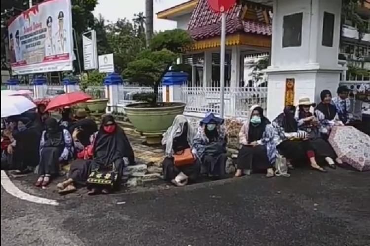  Tuntut TPP, Hari Ini Guru SD dan SMP di Pekanbaru akan Demo Lagi